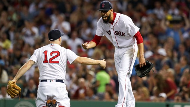 Boston Red Sox Utility Player Brock Holt And Starting Pitcher David Price