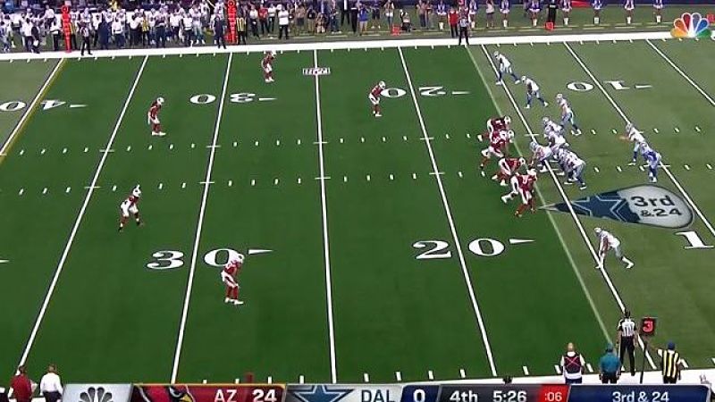 NBC Added a Bizarre 'Green Zone' Feature to 'Sunday Night Football'