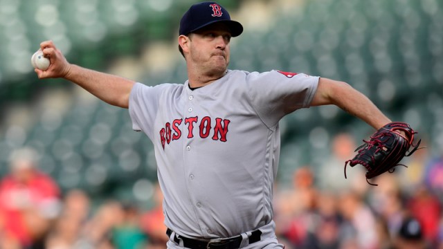 Former Boston Red Sox Pitcher Steven Wright