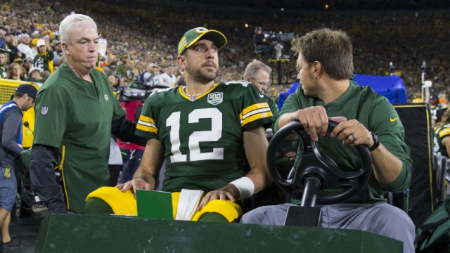 Green Bay Packers quarterback Aaron Rodgers