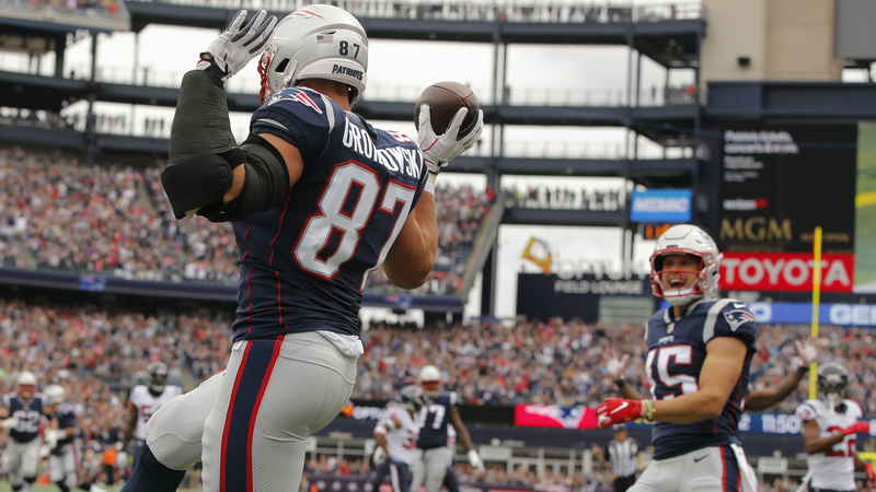 New England Patriots: Rob Gronkowski dancing around potential disaster –  Twin Cities