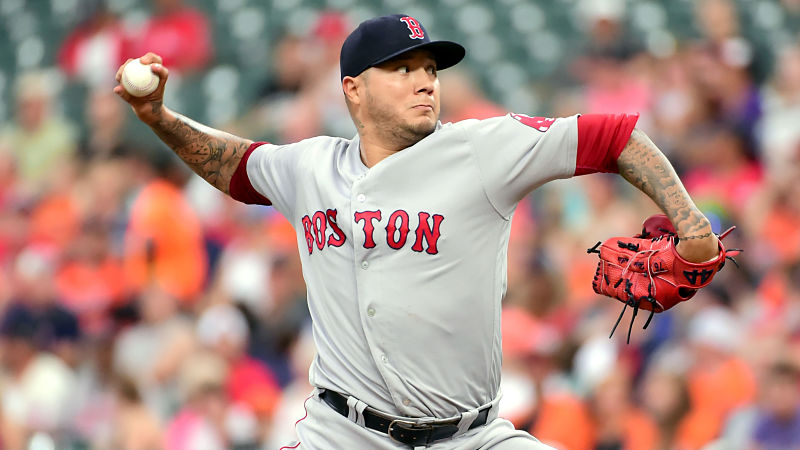 Red Sox’s Hector Velazquez Goes For Three-Game Sweep Of Athletics In
Finale