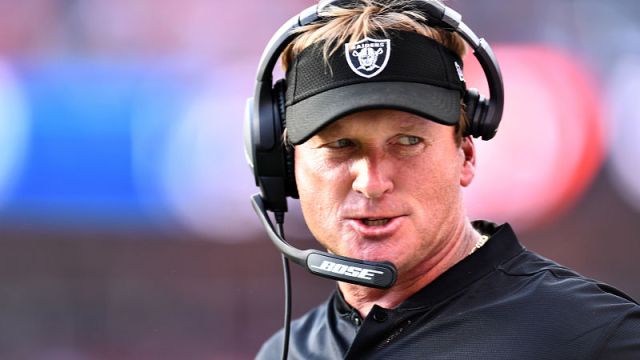 Oakland Raiders head coach Jon Gruden