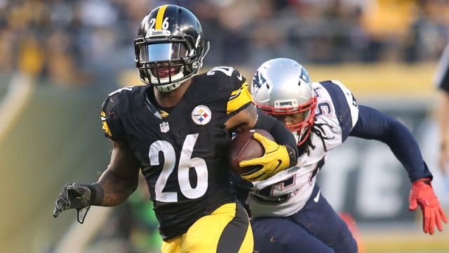 Pittsburgh Steelers running back Le'Veon Bell and New England Patriots linebacker Dont'a Hightower