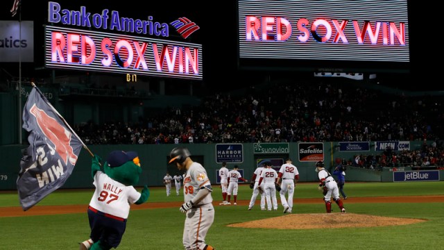 Red Sox win 106th game vs. Orioles