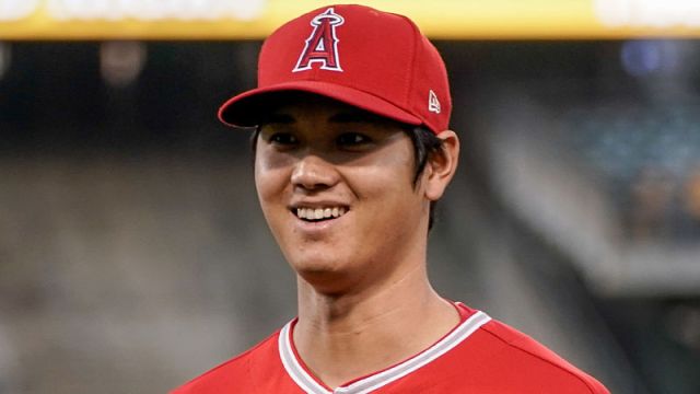Los Angels Angels player Shohei Ohtani