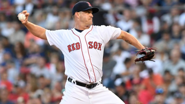 Boston Red Sox Relief Pitcher Steven Wright