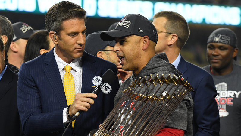 Alex Cora wants to take World Series trophy to Puerto Rico