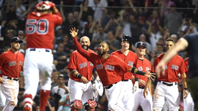 Boston Red Sox Walk-Off Win