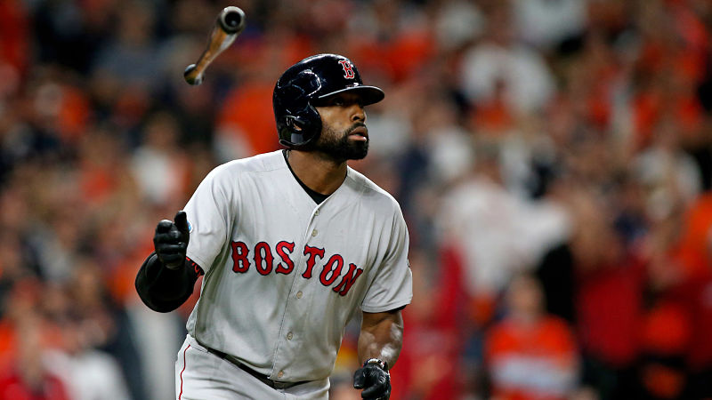 Jackie Bradley Jr.'s two-run homer, 04/30/2021