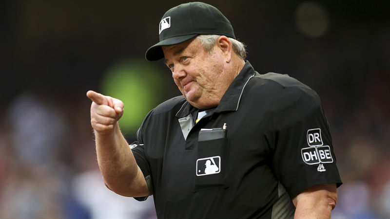 Rangers welcome Joe West umpire crew for ALDS