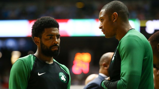 Kyrie Irving and Al Horford