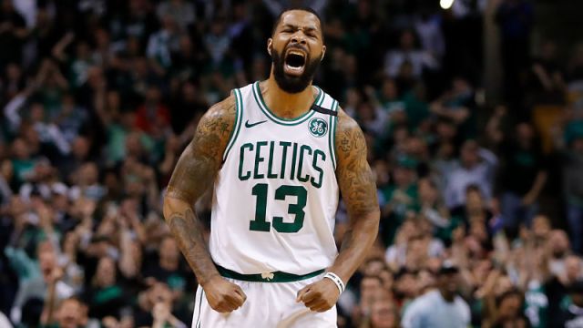 Boston Celtics forward Marcus Morris
