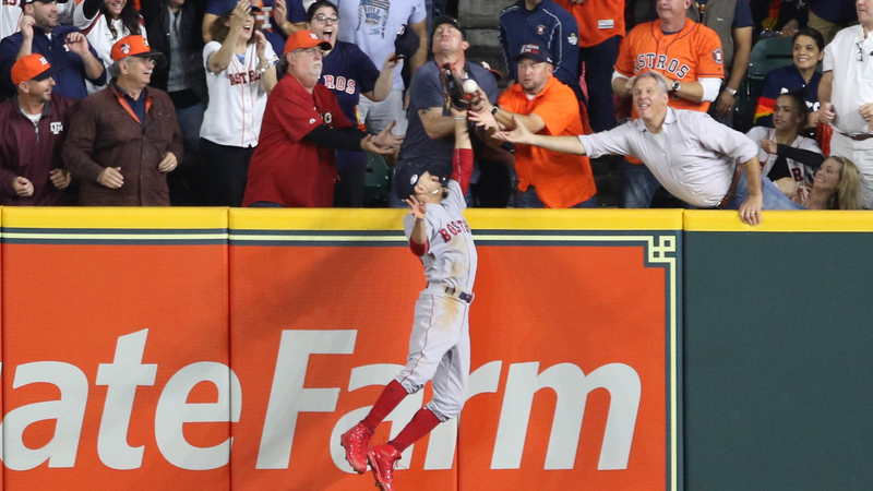 Mookie Betts fan interference photo: Faces, ranked - Sports