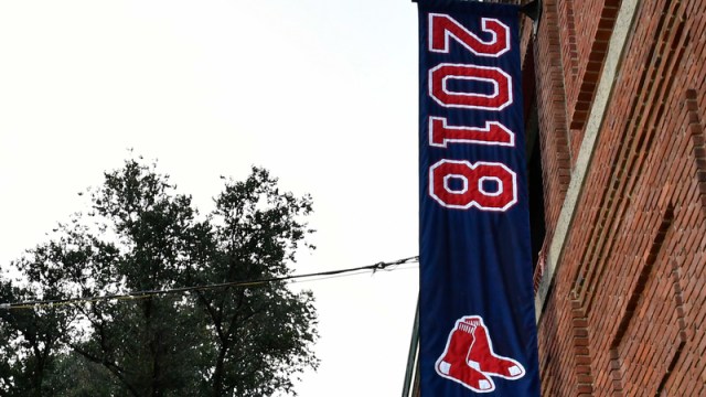 Red Sox World Series banner