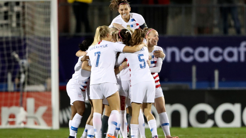 Usa Reaches 19 Women S World Cup Wins Concacaf Championship Nesn Com