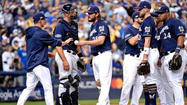 Milwaukee Brewers Starting Pitcher Wade Miley