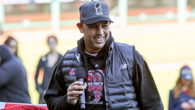 Former Red Sox manager Alex Cora
