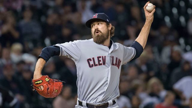 Cleveland Indians pitcher Andrew Miller