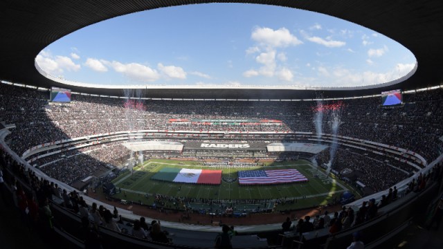 General view of Estadio Azteca