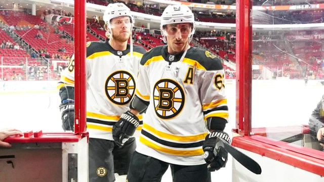 Boston Bruins Left Wing Brad Marchand
