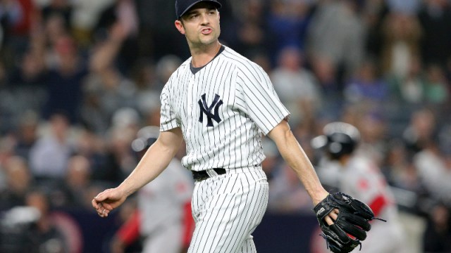 New York Yankees relief pitcher David Robertson
