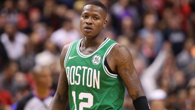 Boston Celtics guard Terry Rozier