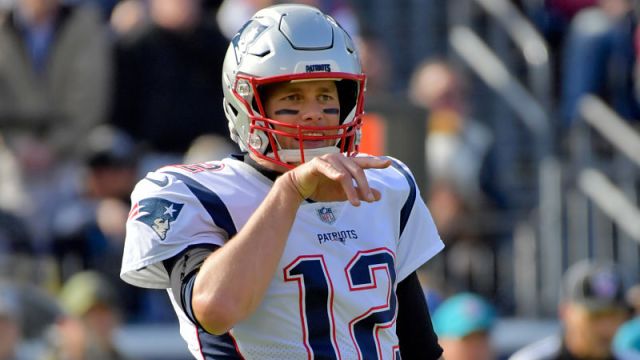 New England Patriots quarterback Tom Brady