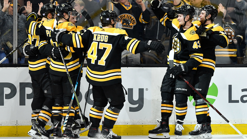 Jake DeBrusk Finishes Off Give-And-Go To Continue Hot Streak For
Bruins