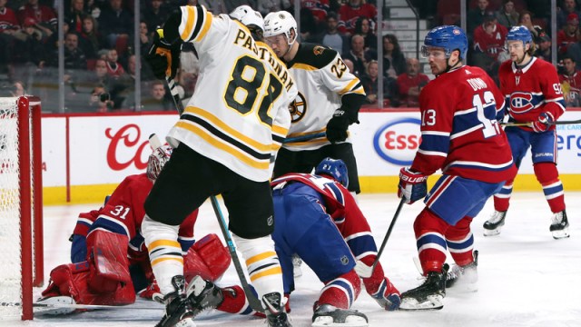 Boston Bruins At Montreal Canadiens On Nov. 24