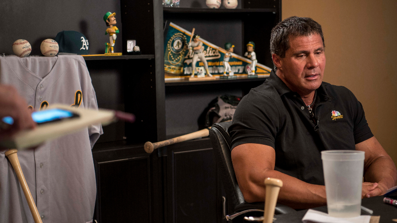 Chief of bash' Jose Canseco wants to be Trump chief of staff