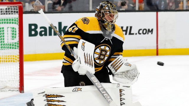 Boston Bruins Goalie Jaroslav Halak