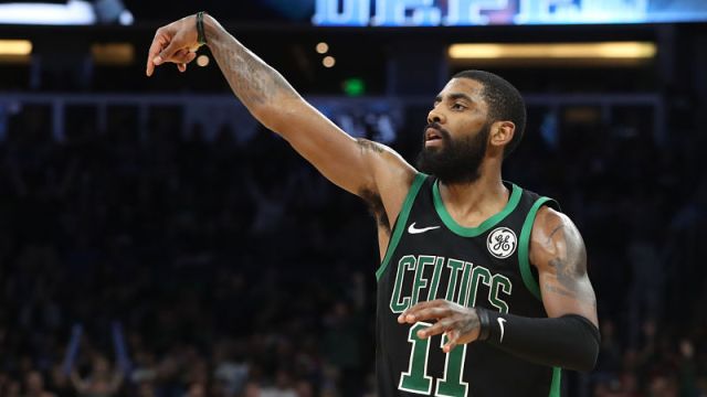 Boston Celtics point Kyrie Irving