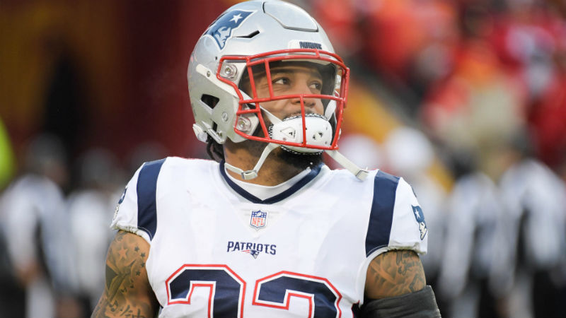 Patrick Chung, Rex Burkhead among nine Patriots sitting out joint practice  Monday in Detroit 