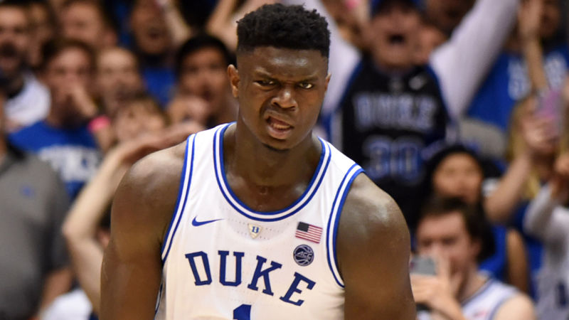 This Photo Of Zion Williamson Proves Duke Star Has No Athletic Equal ...