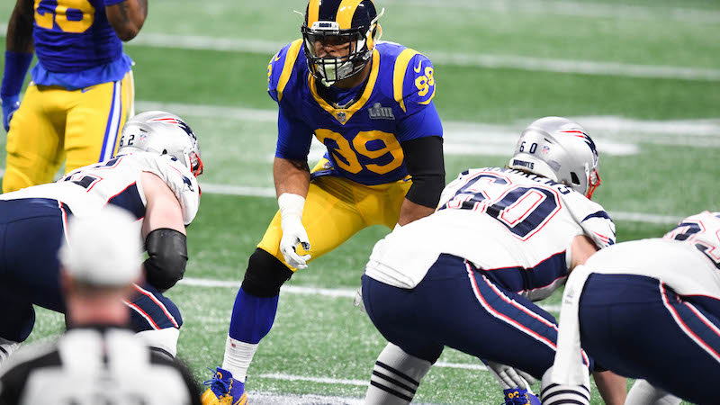 NFL - Los Angeles Rams Aaron Donald 4K Away Jersey 