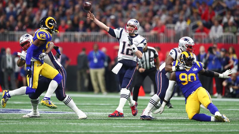 Tom Brady Rewrites Super Bowl Record Books With First Pass Vs. Rams 