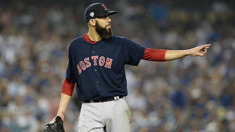 David Price will be wearing a new number for the Red Sox in 2019 