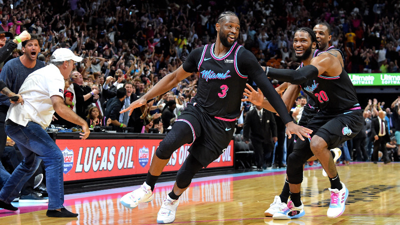 Watch Dwyane Wade's Incredible Buzzer-Beater In Warriors Vs. Heat Game ...