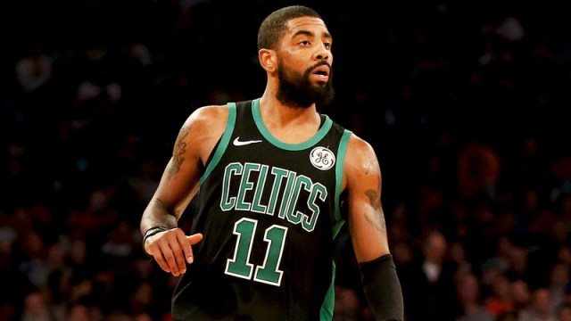 Celtics guard Kyrie Irving