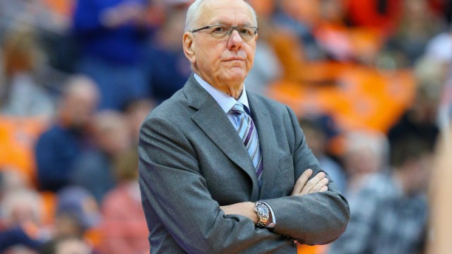 Syracuse men's basketball coach Jim Boeheim
