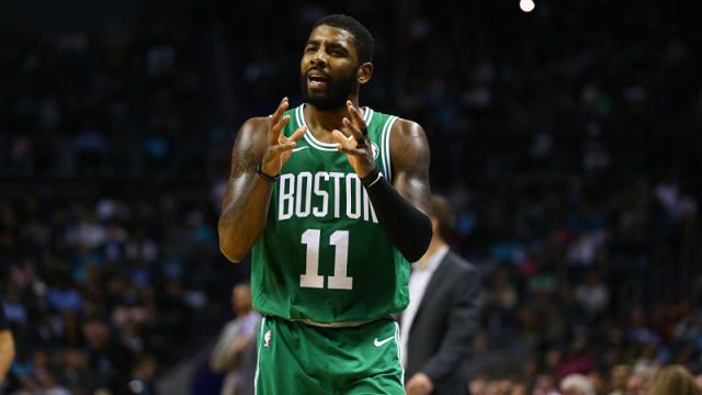 Boston Celtics guard Kyrie Irving