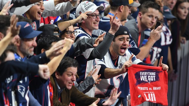 New England Patriots Fans Celebrate Super Bowl LIII Victory Over Los Angeles Rams