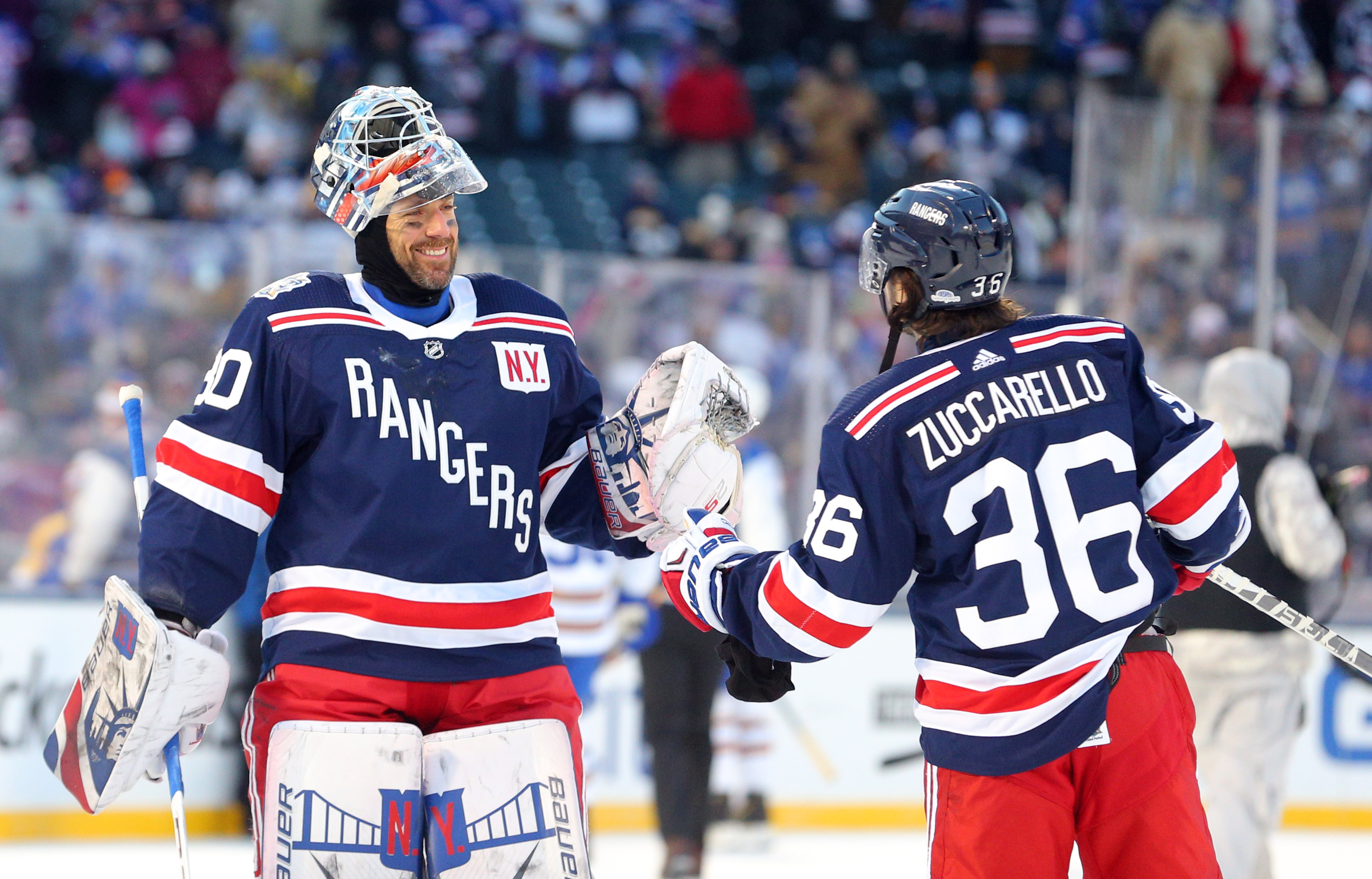 Lundqvist called Mats Zuccarello his “annoying little brother