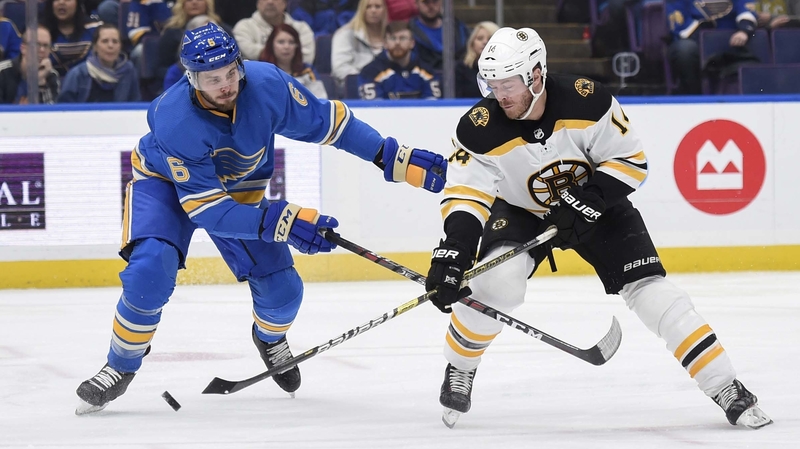 Watch Bruins’ Chris Wagner Knot Score In Second Period Against Blues