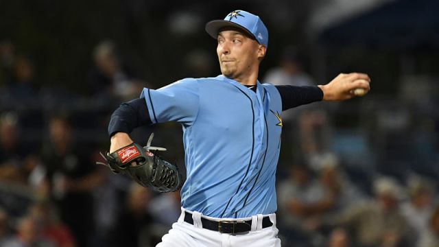 Tampa Bay Rays pitcher Blake Snell