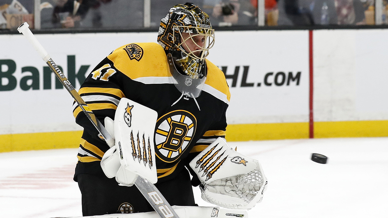 Jaroslav Halak’s Huge Glove Save Helps Lead Bruins To Overtime
Victory