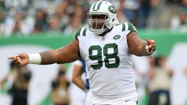 New York Jets defensive tackle Mike Pennel