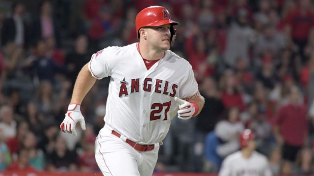 Los Angeles Angels Outfielder Mike Trout