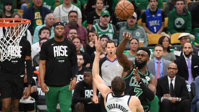 Celtics guard Jaylen Brown
